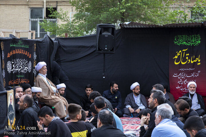 Photos: Imam Sadiq mourning ceremony held at Hazrat Abdul Azim Seminary in Shahr-e Rey