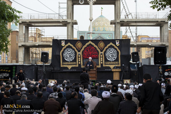Photos: Imam Sadiq mourning ceremony held at Hazrat Abdul Azim Seminary in Shahr-e Rey