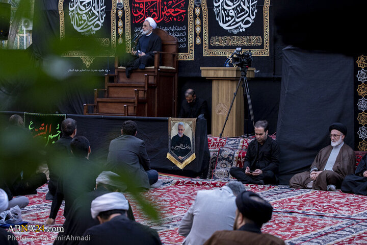 Photos: Imam Sadiq mourning ceremony held at Hazrat Abdul Azim Seminary in Shahr-e Rey