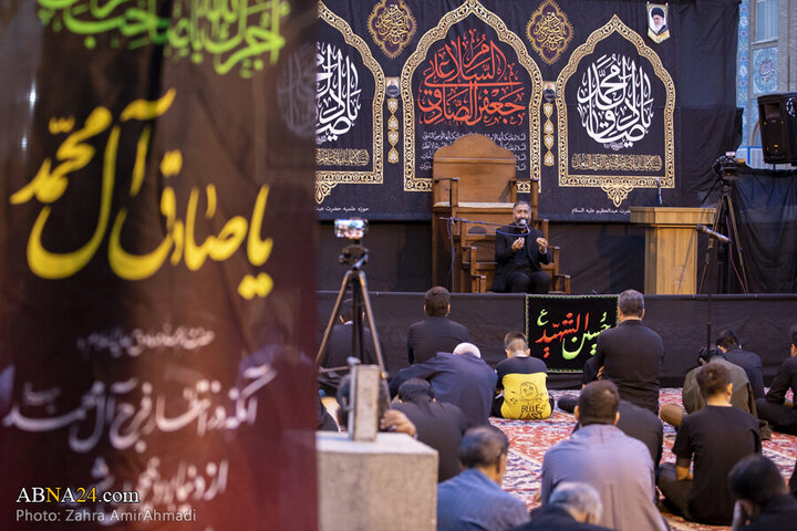 Photos: Imam Sadiq mourning ceremony held at Hazrat Abdul Azim Seminary in Shahr-e Rey