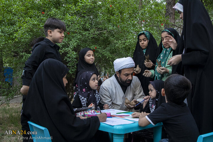 Photos: Imam Sadiq mourning ceremony held at Hazrat Abdul Azim Seminary in Shahr-e Rey