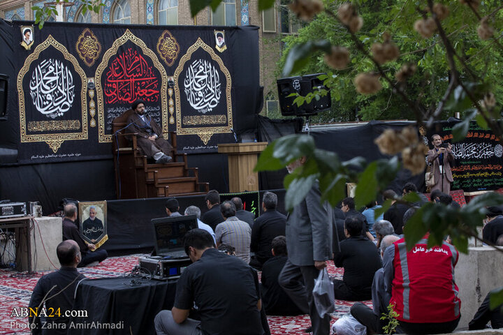 Photos: Imam Sadiq mourning ceremony held at Hazrat Abdul Azim Seminary in Shahr-e Rey