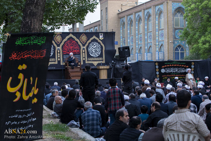Photos: Imam Sadiq mourning ceremony held at Hazrat Abdul Azim Seminary in Shahr-e Rey
