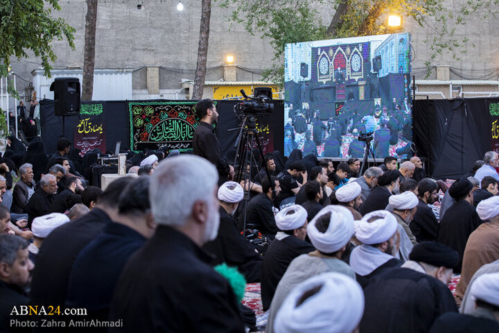 Photos: Imam Sadiq mourning ceremony held at Hazrat Abdul Azim Seminary in Shahr-e Rey