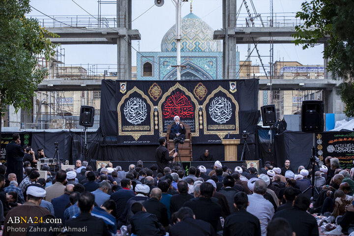 Photos: Imam Sadiq mourning ceremony held at Hazrat Abdul Azim Seminary in Shahr-e Rey