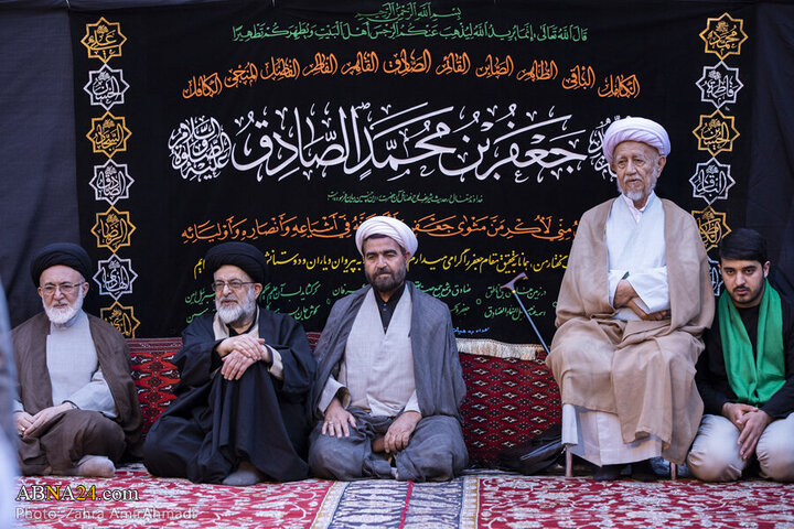Photos: Imam Sadiq mourning ceremony held at Hazrat Abdul Azim Seminary in Shahr-e Rey