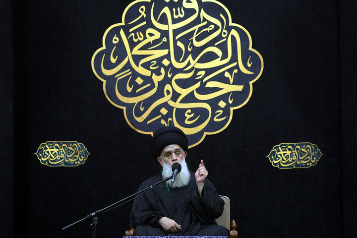 Photos: Imam Sadiq mourning ceremony held at Hazrat Masoumeh in Qom