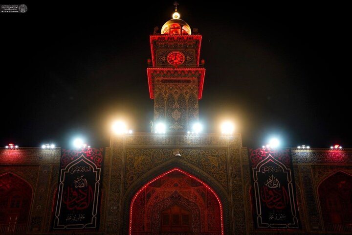 Photos: Imam Sadiq mourning ceremony held at Alavi holy shrine