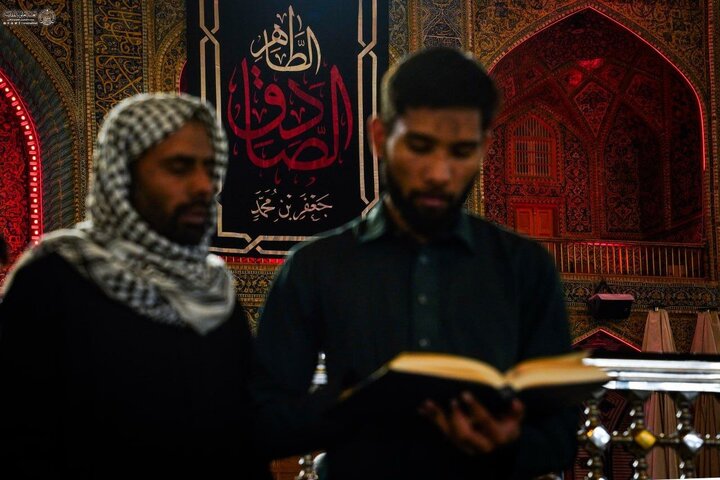 Photos: Imam Sadiq mourning ceremony held at Alavi holy shrine