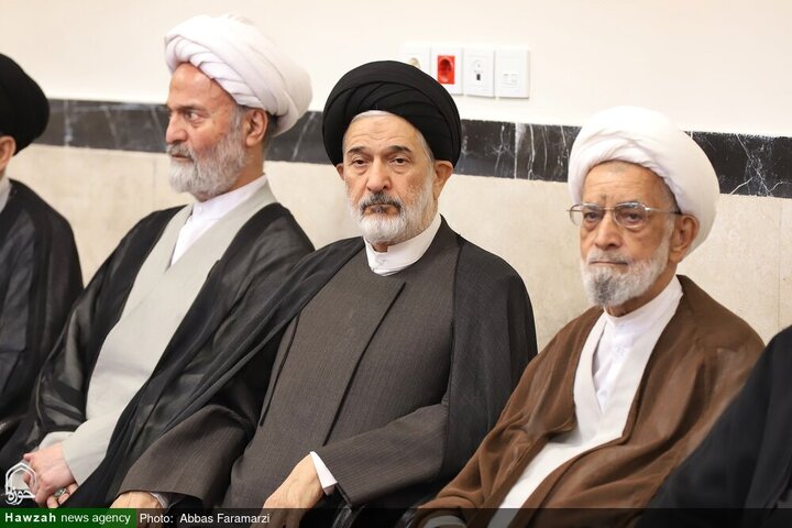 Photos: Imam Sadiq mourning ceremony held at office of Ayatollah Makarem Shirazi