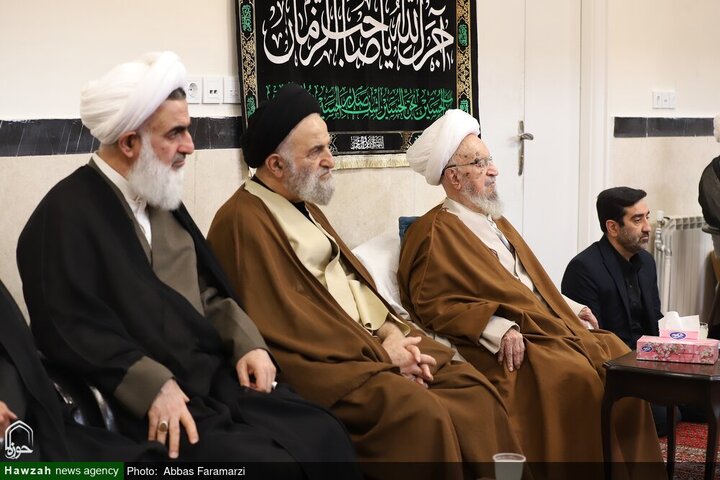 Photos: Imam Sadiq mourning ceremony held at office of Ayatollah Makarem Shirazi