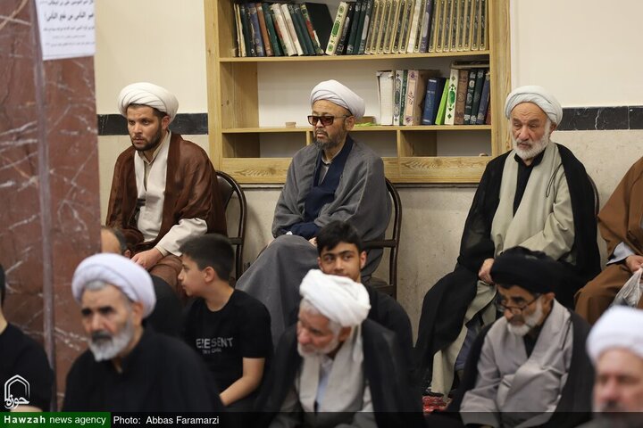 Photos: Imam Sadiq mourning ceremony held at office of Ayatollah Makarem Shirazi