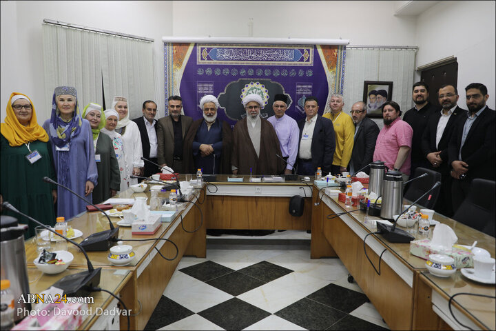 Photos: Russian Islamic figures meet with Secretary General of AhlulBayt World Assembly