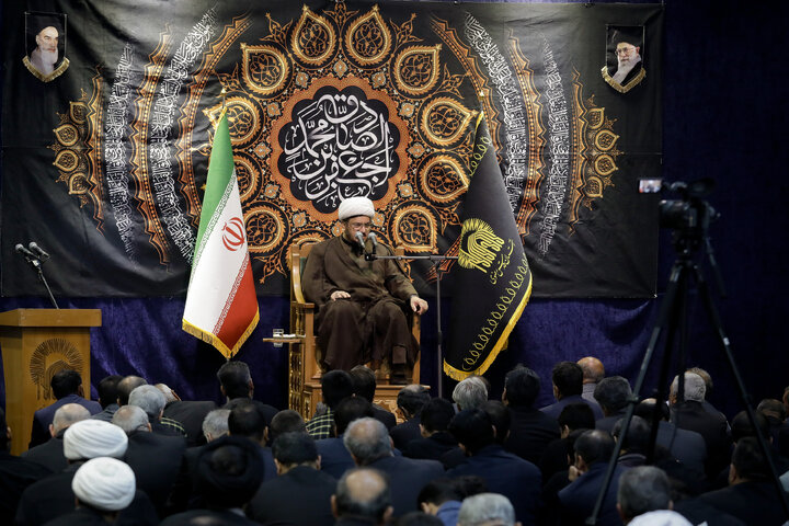 Photos: Imam Sadiq mourning ceremony held at Razavi shrine