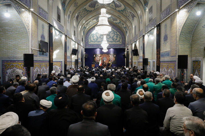 Photos: Imam Sadiq mourning ceremony held at Razavi shrine