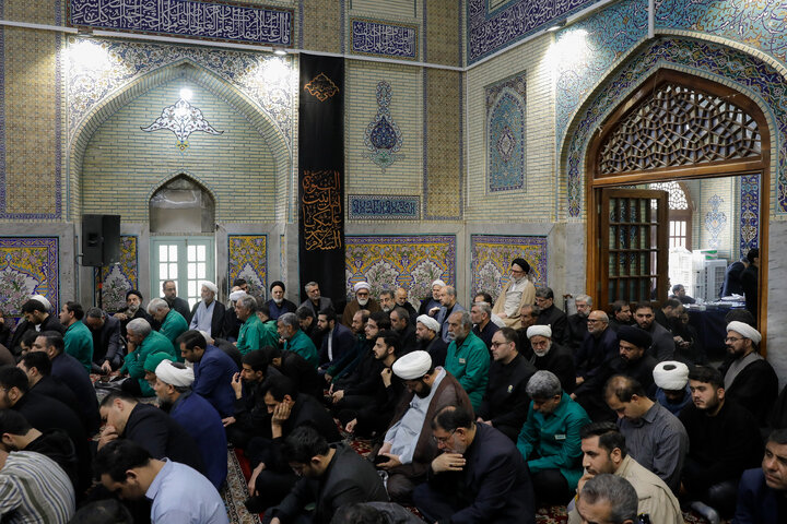 Photos: Imam Sadiq mourning ceremony held at Razavi shrine