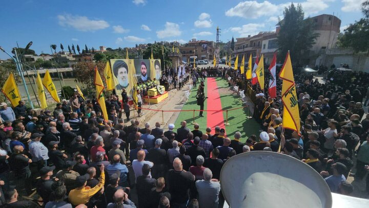 حزب الله وجماهير المقاومة يشيّعون الشّهيد حسن طه في ميس الجبل جنوب لبنان