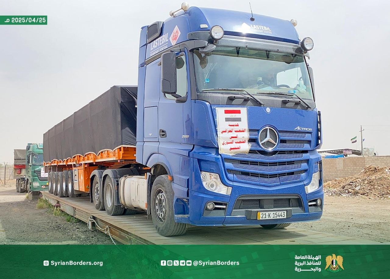 هدیه سخاوتمندانه عراق به مردم سوریه/ ارسال ۲۲۰ هزار تُن گندم