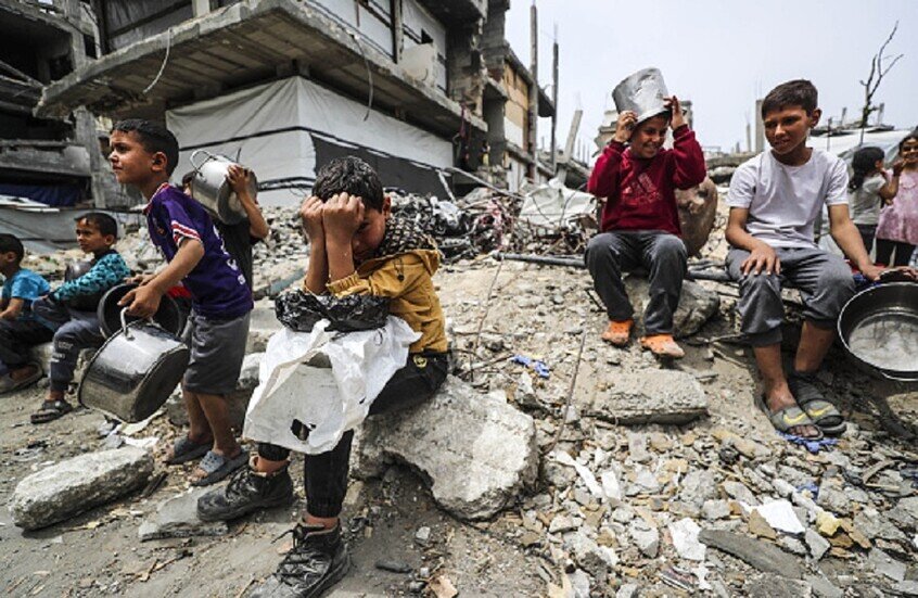 قطاع غزة.. وفاة 50 طفلا بسبب الجوع و60 ألفا آخرون يعانون سوء التغذية الحاد