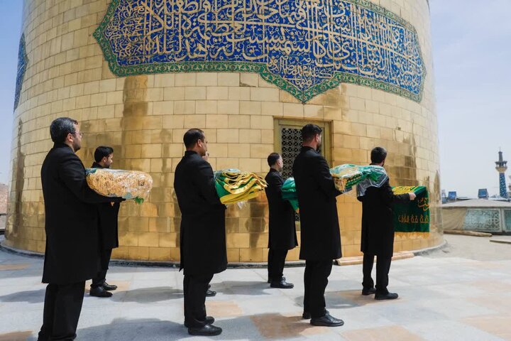 پرچم حرم رضوی