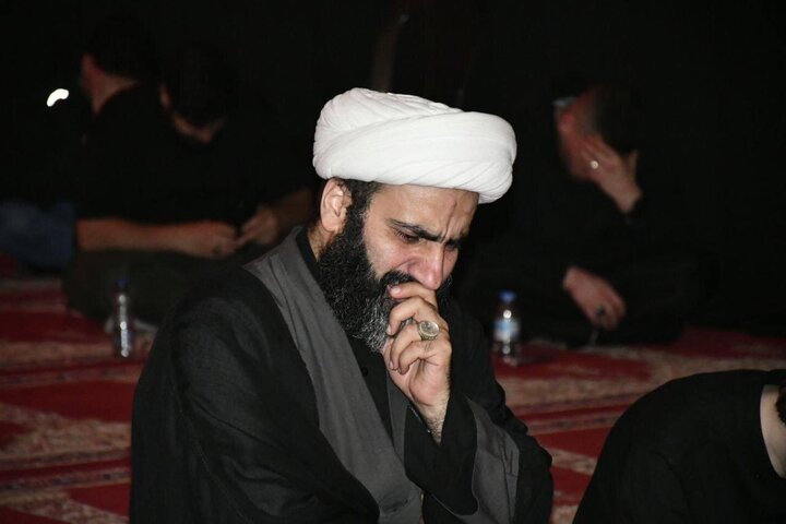 Photos: Imam Sadiq mourning ceremony held in Nabatieh, Lebanon