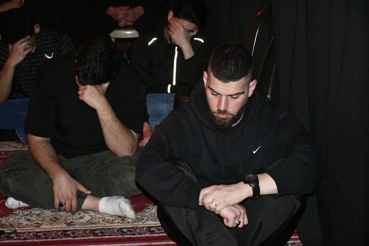 Photos: Imam Sadiq mourning ceremony held in Nabatieh, Lebanon