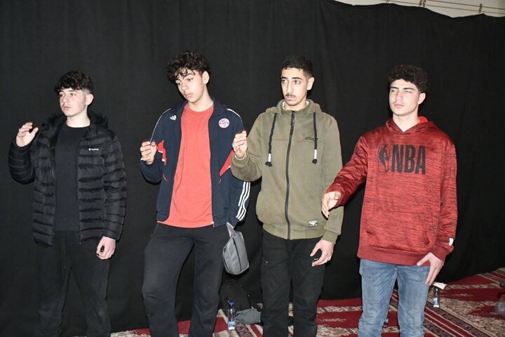 Photos: Imam Sadiq mourning ceremony held in Nabatieh, Lebanon