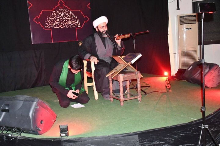 Photos: Imam Sadiq mourning ceremony held in Nabatieh, Lebanon