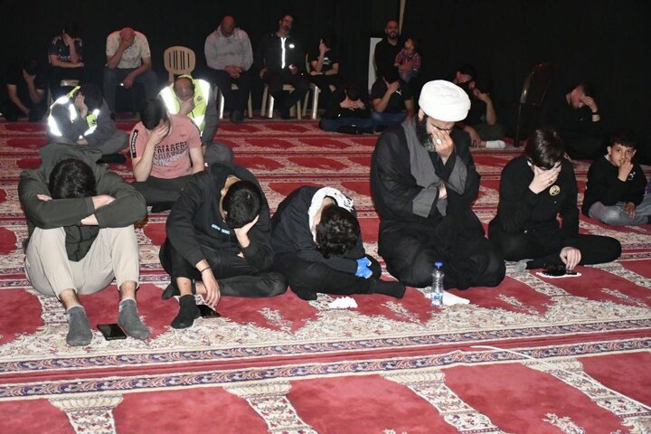 Photos: Imam Sadiq mourning ceremony held in Nabatieh, Lebanon