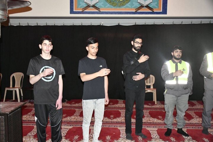 Photos: Imam Sadiq mourning ceremony held in Nabatieh, Lebanon