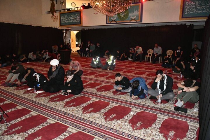 Photos: Imam Sadiq mourning ceremony held in Nabatieh, Lebanon