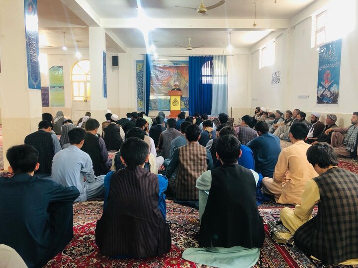 Photos: Imam Sadiq mourning ceremony held in Sheberghan, Afghanistan