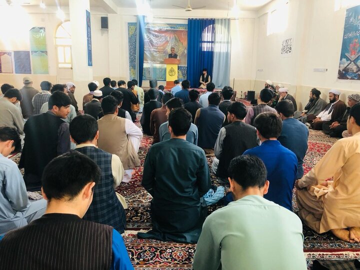 Photos: Imam Sadiq mourning ceremony held in Sheberghan, Afghanistan