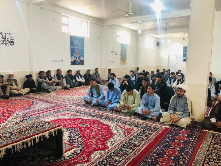 Photos: Imam Sadiq mourning ceremony held in Sheberghan, Afghanistan