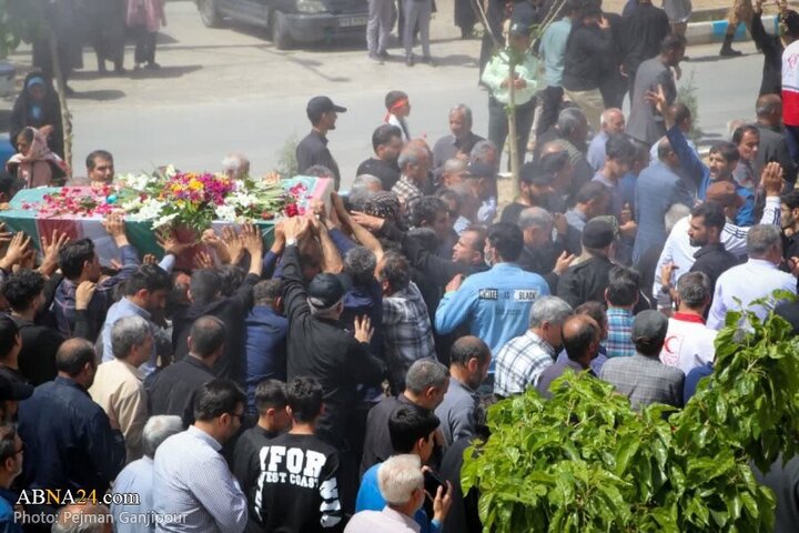Photos: Funeral ceremony of unknown martyr held in Falavarjan, Isfahan
