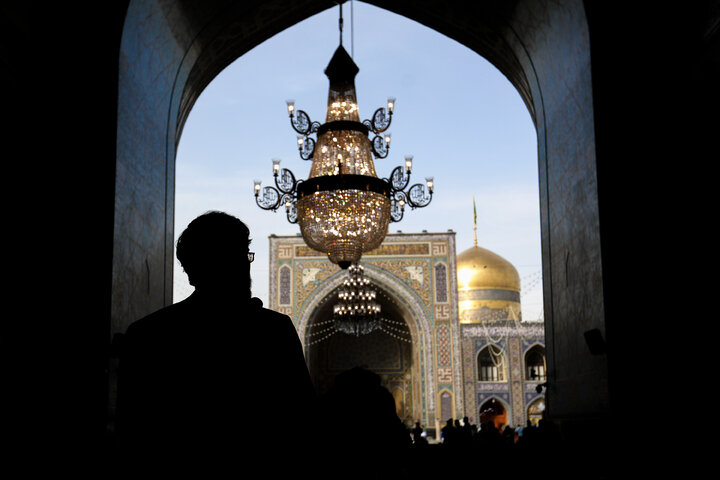 آئین اذن اعزام کاروان های زیر سایه خورشید در حرم مطهر رضوی