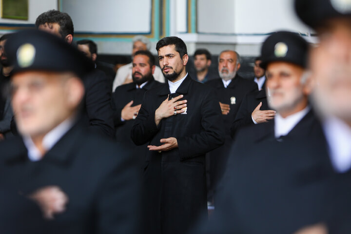 آئین اذن اعزام کاروان های زیر سایه خورشید در حرم مطهر رضوی