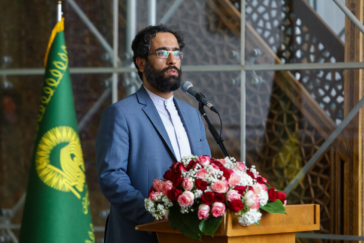 آئین اذن اعزام کاروان های زیر سایه خورشید در حرم مطهر رضوی