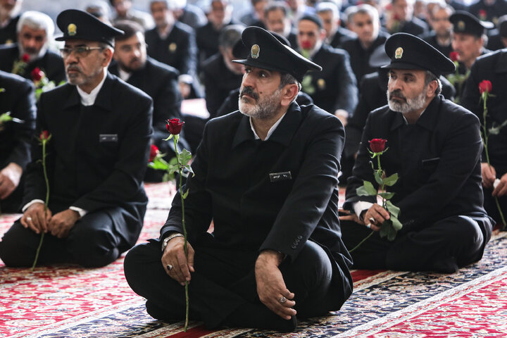 آئین اذن اعزام کاروان های زیر سایه خورشید در حرم مطهر رضوی