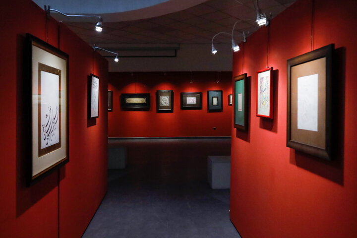 گزارش تصویری | نمایشگاه خوشنویسی بهار تعلیم