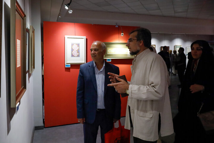 گزارش تصویری | نمایشگاه خوشنویسی بهار تعلیم