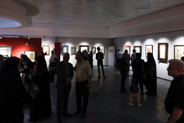 گزارش تصویری | نمایشگاه خوشنویسی بهار تعلیم