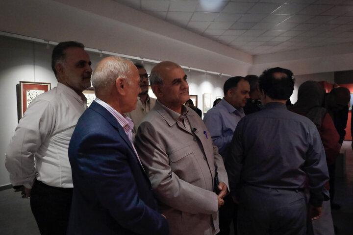 گزارش تصویری | نمایشگاه خوشنویسی بهار تعلیم