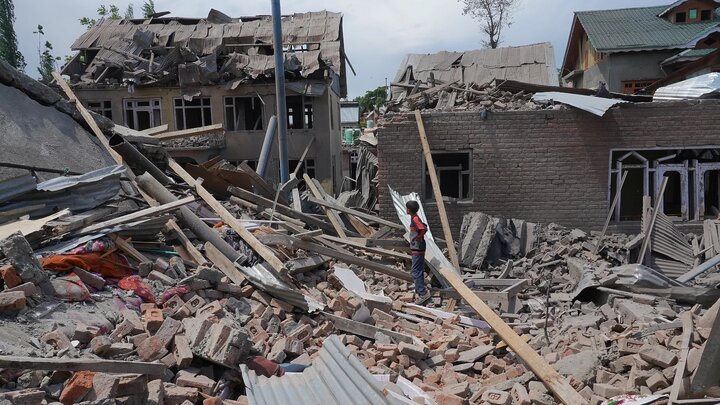 تخریب منازل در کشمیر