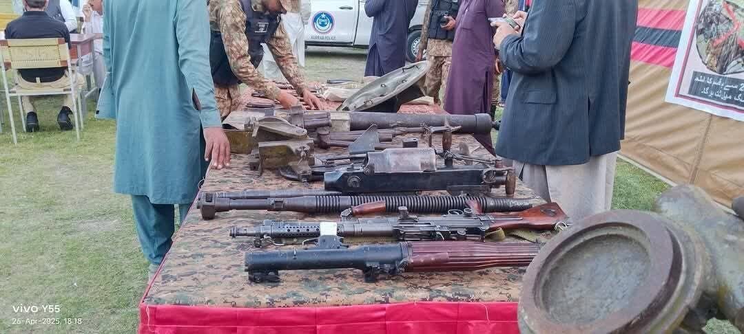 Ukabidhi wa Hiari wa Silaha Parachinar; Hatua Muhimu kuelekea Amani Endelevu