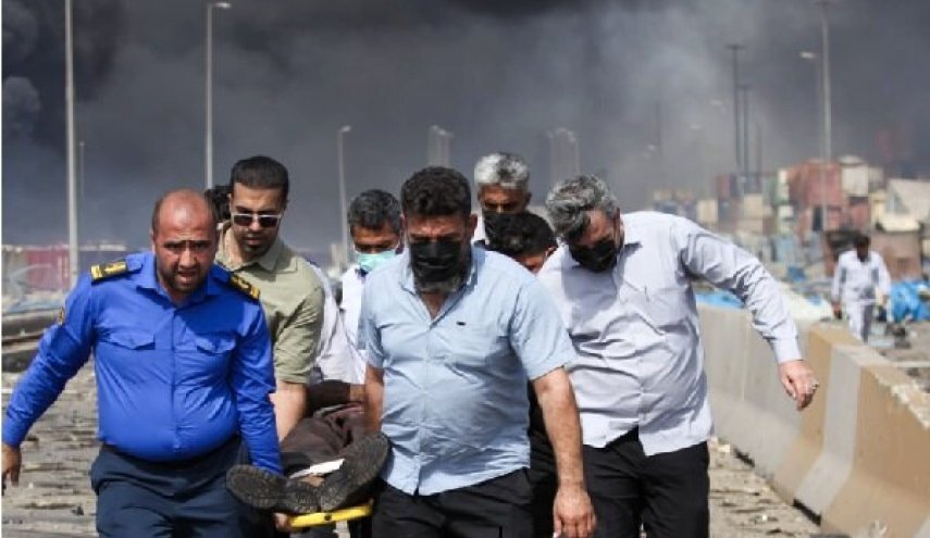 ارتفاع عدد وفیات انفجار ميناء الشهيد رجائي إلى 40 شخصًا