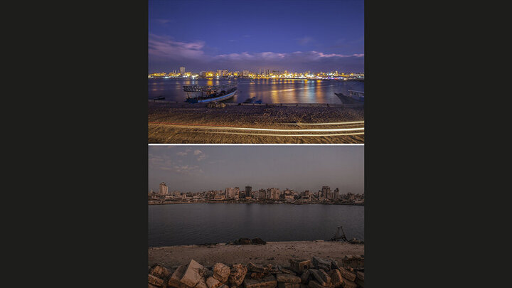 Photos: Images from before and after destruction of Gaza