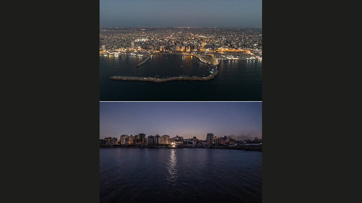 Photos: Images from before and after destruction of Gaza