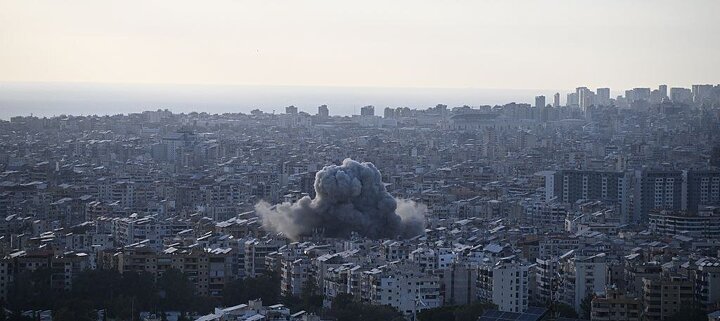 Photos: Israeli army airstrike on Beirut's Dahieh