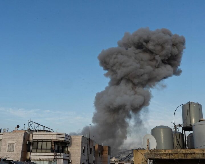 Photos: Israeli army airstrike on Beirut's Dahieh